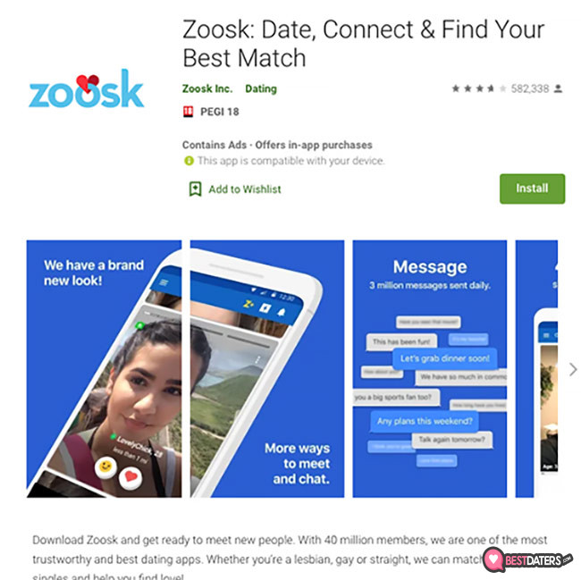 Dating login zoosk 